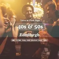 40s & 50s Singles Night @ Alchemist Glasgow|Love at First Sign