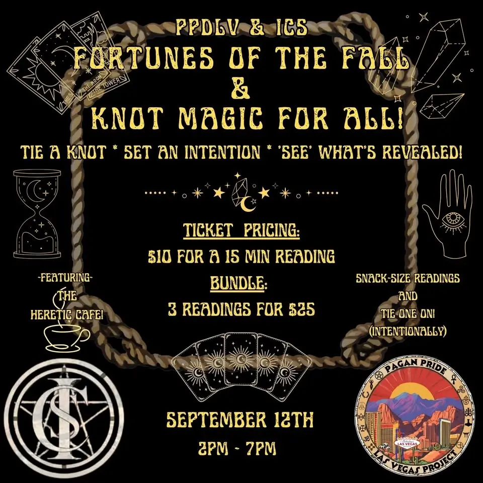 FORTUNES OF THE FALL & KNOT MAGIC FOR ALL!