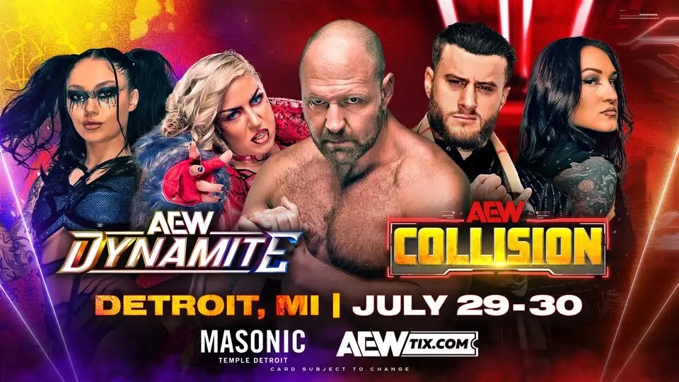 AEW is returning to Detroit for TWO HUGE NIGHTS!