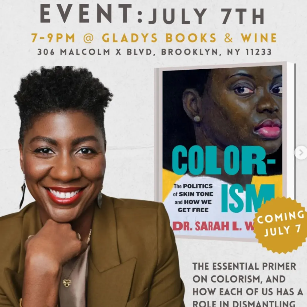 Author Event: Colorism by Dr. Sarah L. Webb in Conversation with Eboni K. Williams