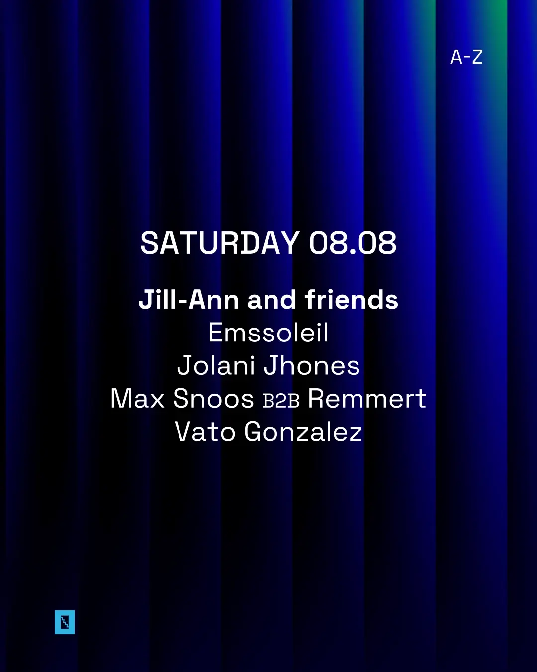 TOFFLER presents Jill-Ann and friends