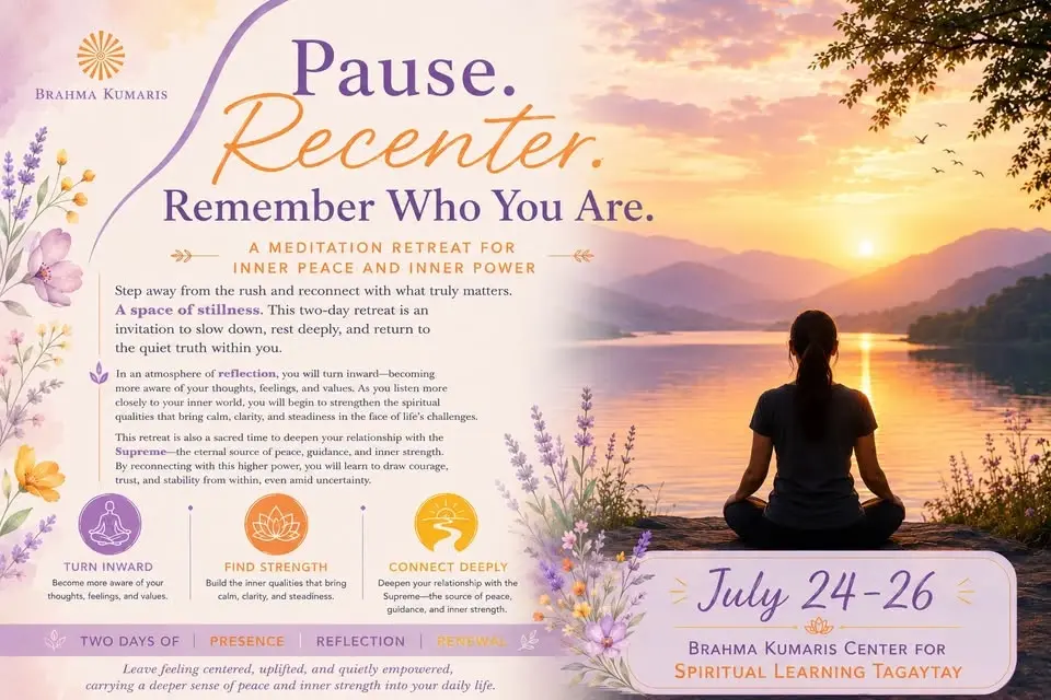Inner Peace Inner Power Weekend Retreat