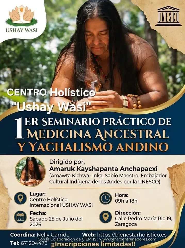Seminario Práctico de Medicina Ancestral y Yachalismo Andino 