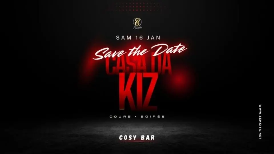 CASA DA KIZ #7. Soirée Kizomba by Semkita. 3 Salles