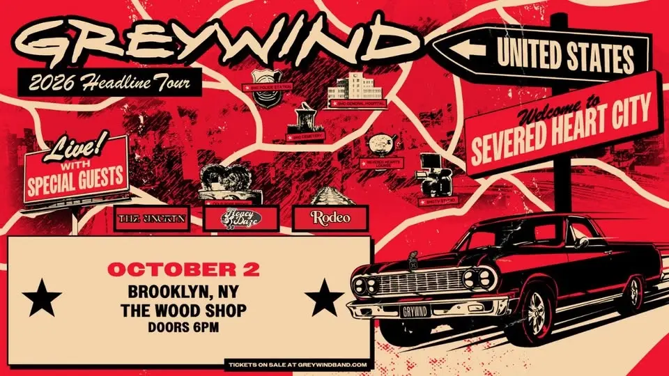 Greywind with THE UNCRTN, Honey Daze, Rodeo