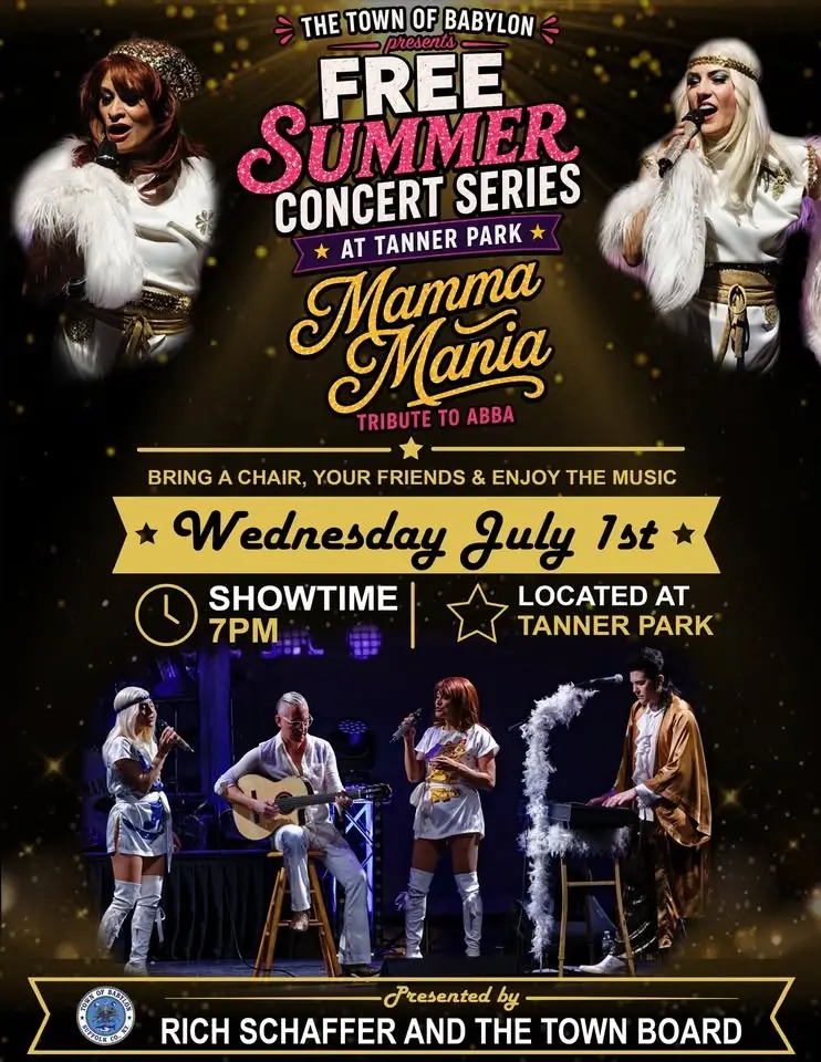 MAMMA MANIA-TRIBUTE TO ABBA AT TANNER PARK
