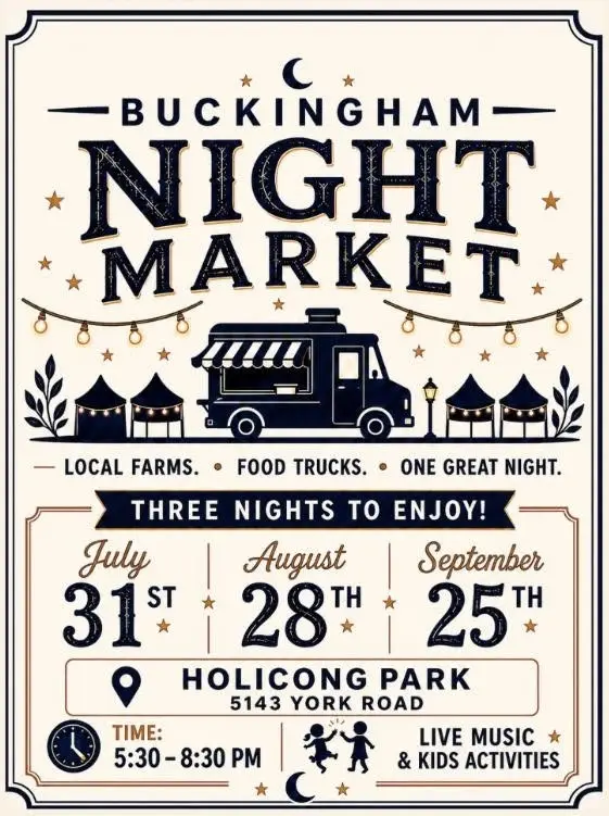 Buckingham Park & Rec-Night Market