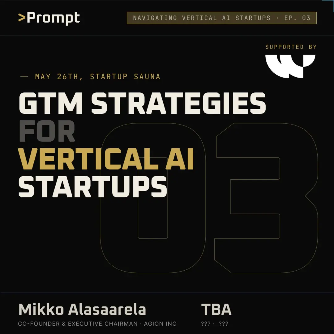 Prompt: GTM Strategies for Vertical AI Startups