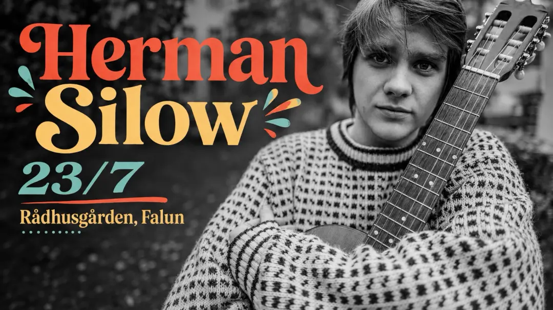 Herman Silow med band - Rådhusgården