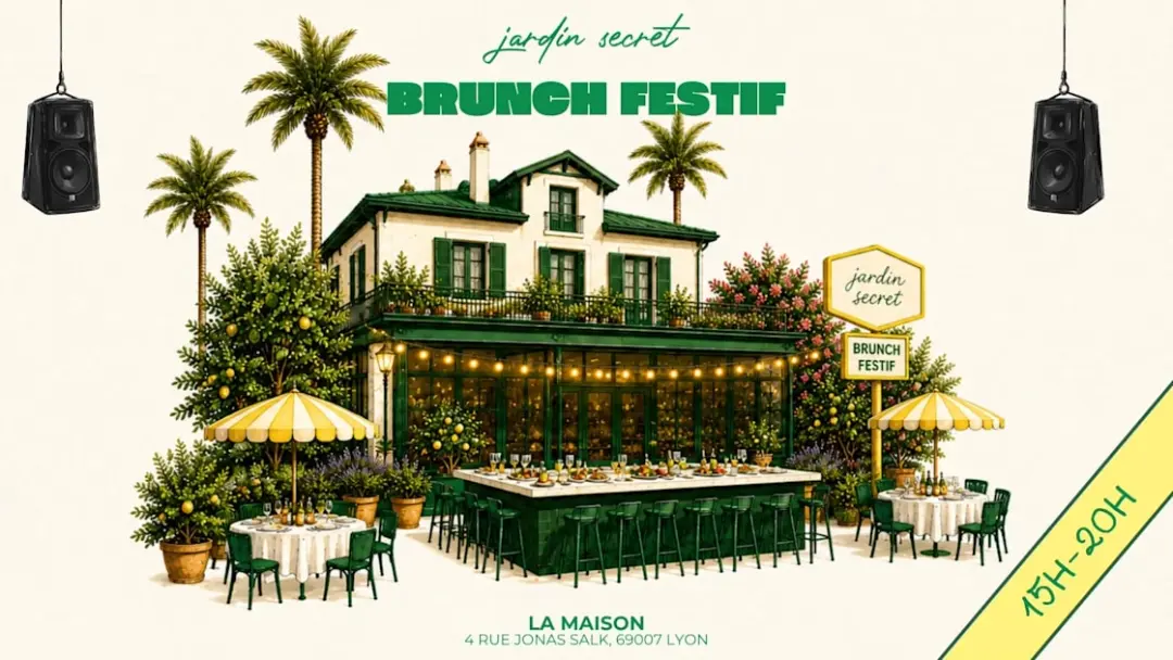 Brunch Festif - Jardin Secret