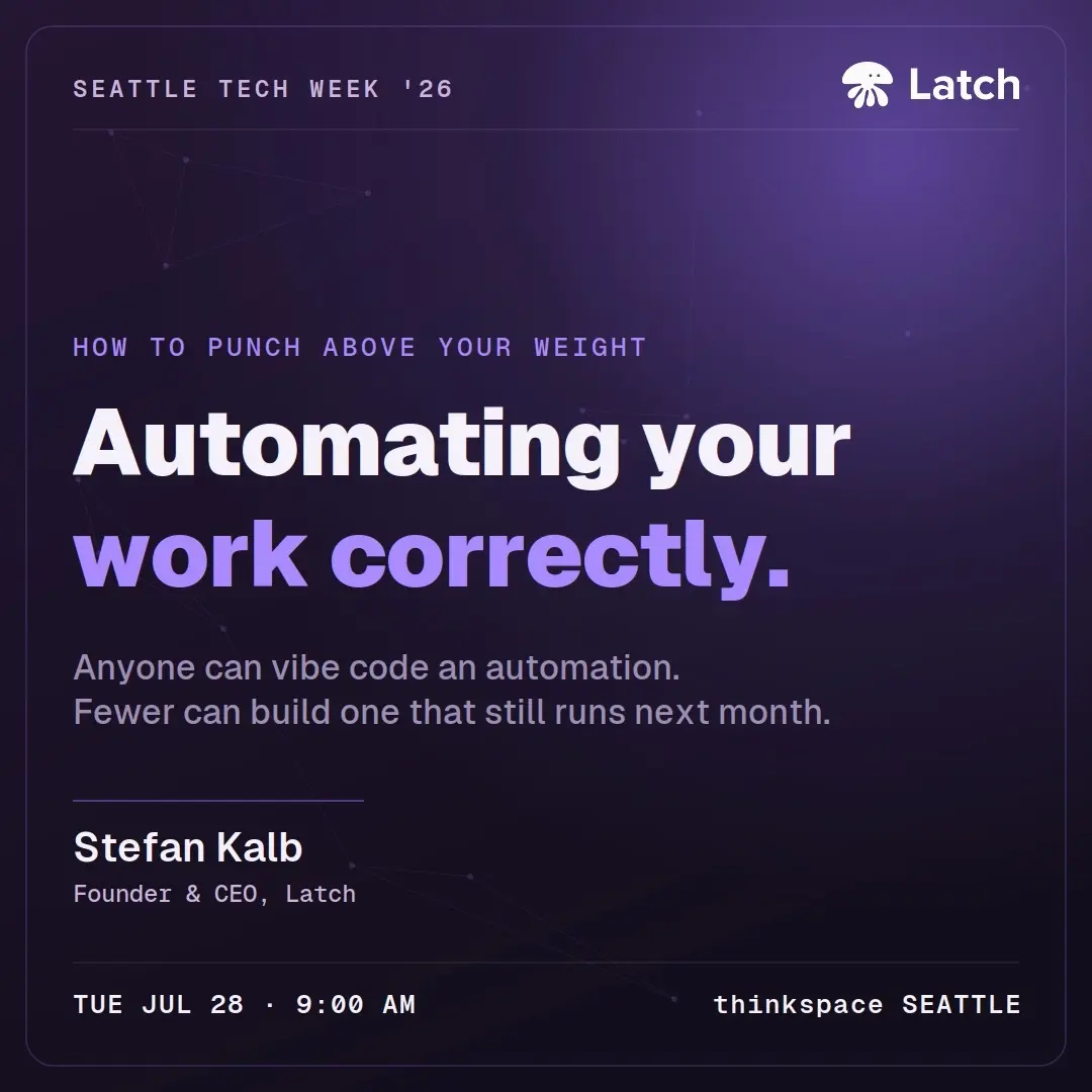 Automating Your Workflow Correctly with Stefan Kalb | Thinkspace
