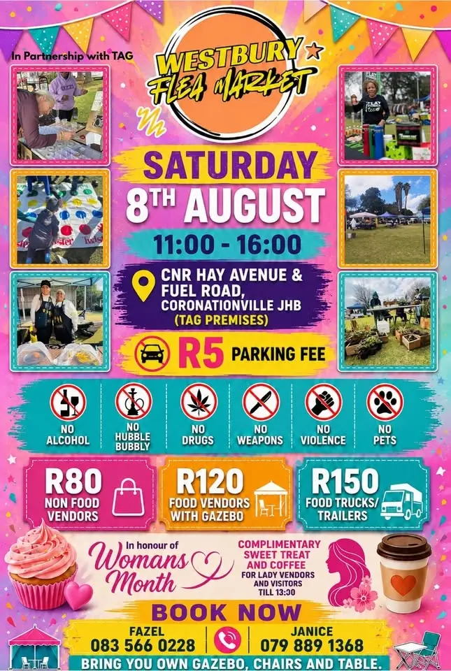 Westbury Flea Market - Celebrating Women's Month π