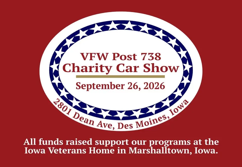 Charity Car Show hosted by VFW Post 738