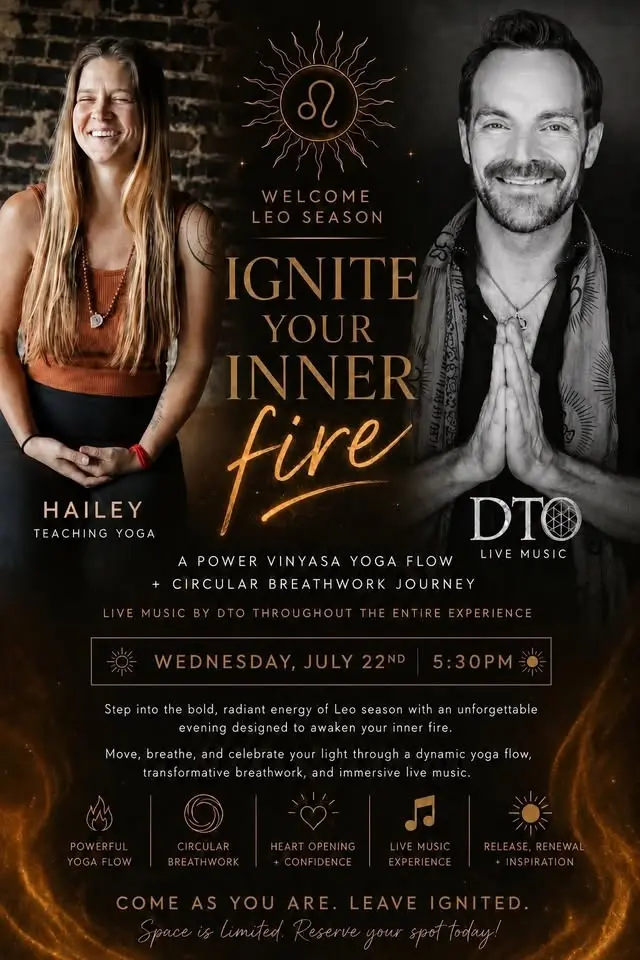 Ignite Your Inner Fire: Yoga and Breathwork to Welcome Leo Season