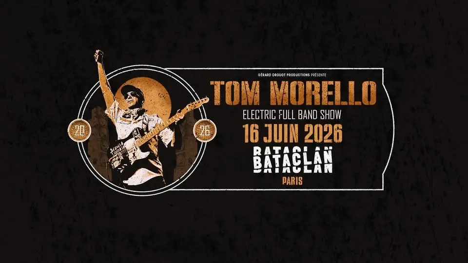 TOM MORELLO | PARIS | Le Bataclan