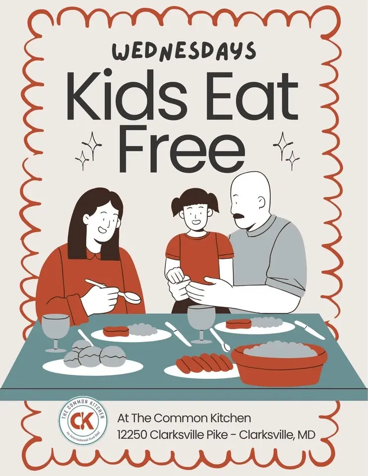 π¨βπ©βπ§βπ¦β¨ Kids Eat Free Wednesdays at The Common Kitchen β¨π½οΈ