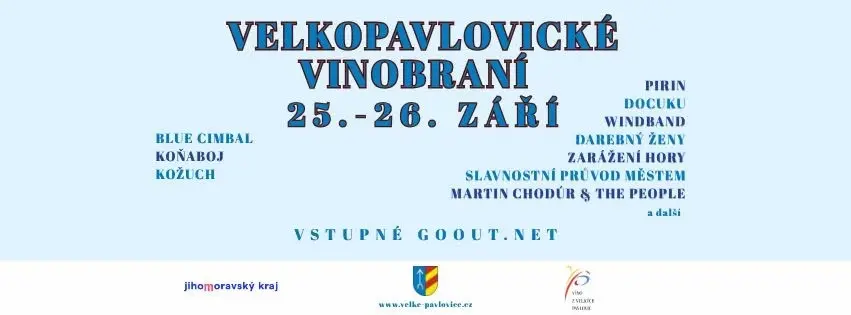 VELKOPAVLOVICKÉ VINOBRANÍ 2026