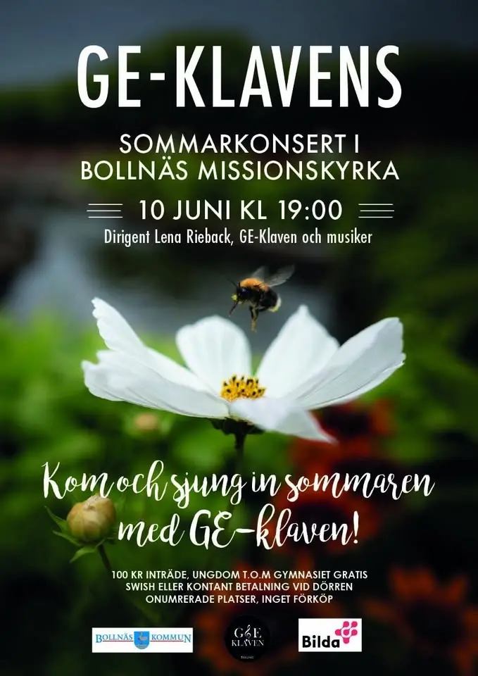 Sommarkonsert med GE-Klaven