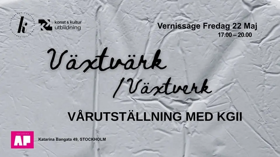 Vernissage - Vårutställning KG II