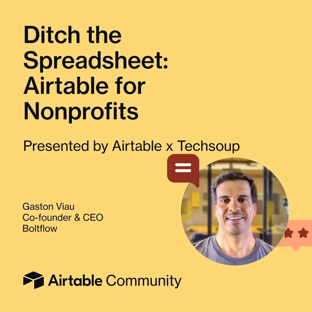 Ditch the Spreadsheet: Airtable for Nonprofits