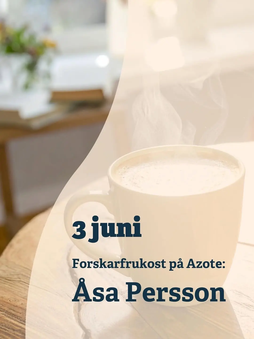 Forskarfrukost på Azote: Åsa Persson