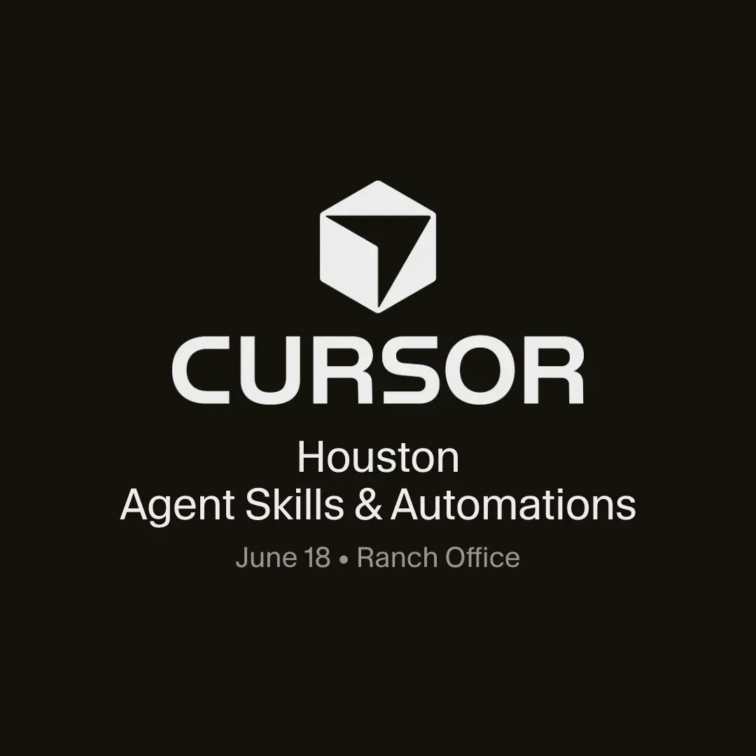 Cursor Houston: Agent Skills & Workflow Automations
