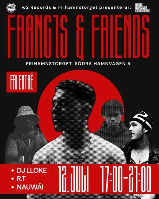 Franc1s & Friends på Frihamnstorget