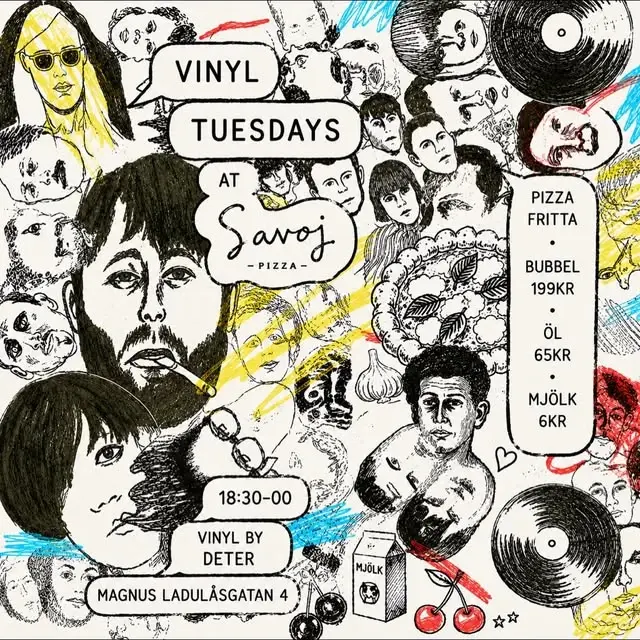 Vinyl Tuesdays på Savoj