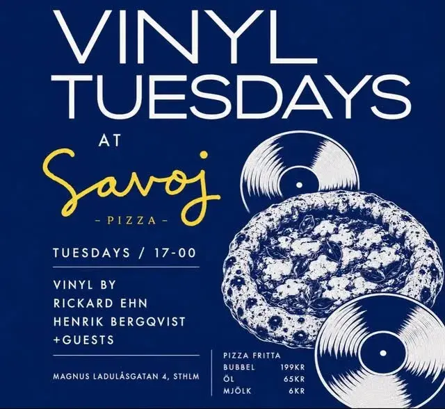Vinyl Tuesdays – Savoj